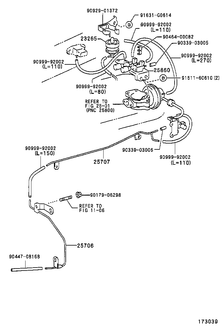  HILUX SURF |  VACUUM PIPING