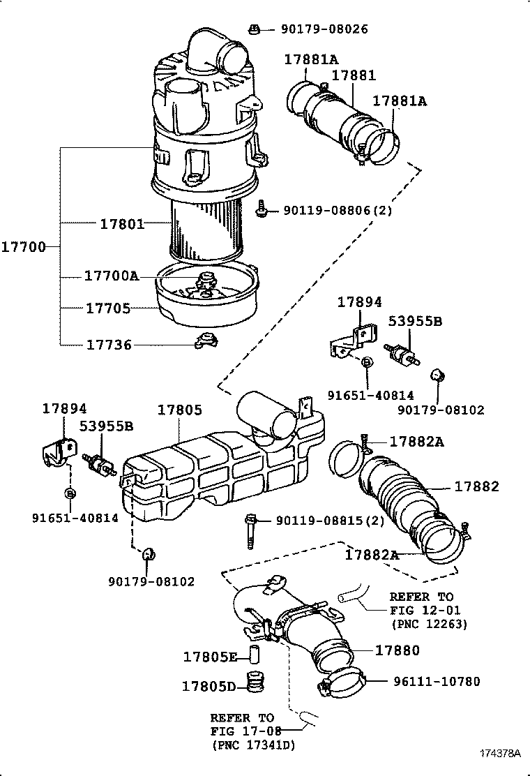  HIACE REGIUSACE |  AIR CLEANER