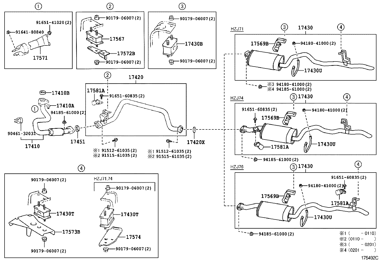  LAND CRUISER S T H T |  EXHAUST PIPE