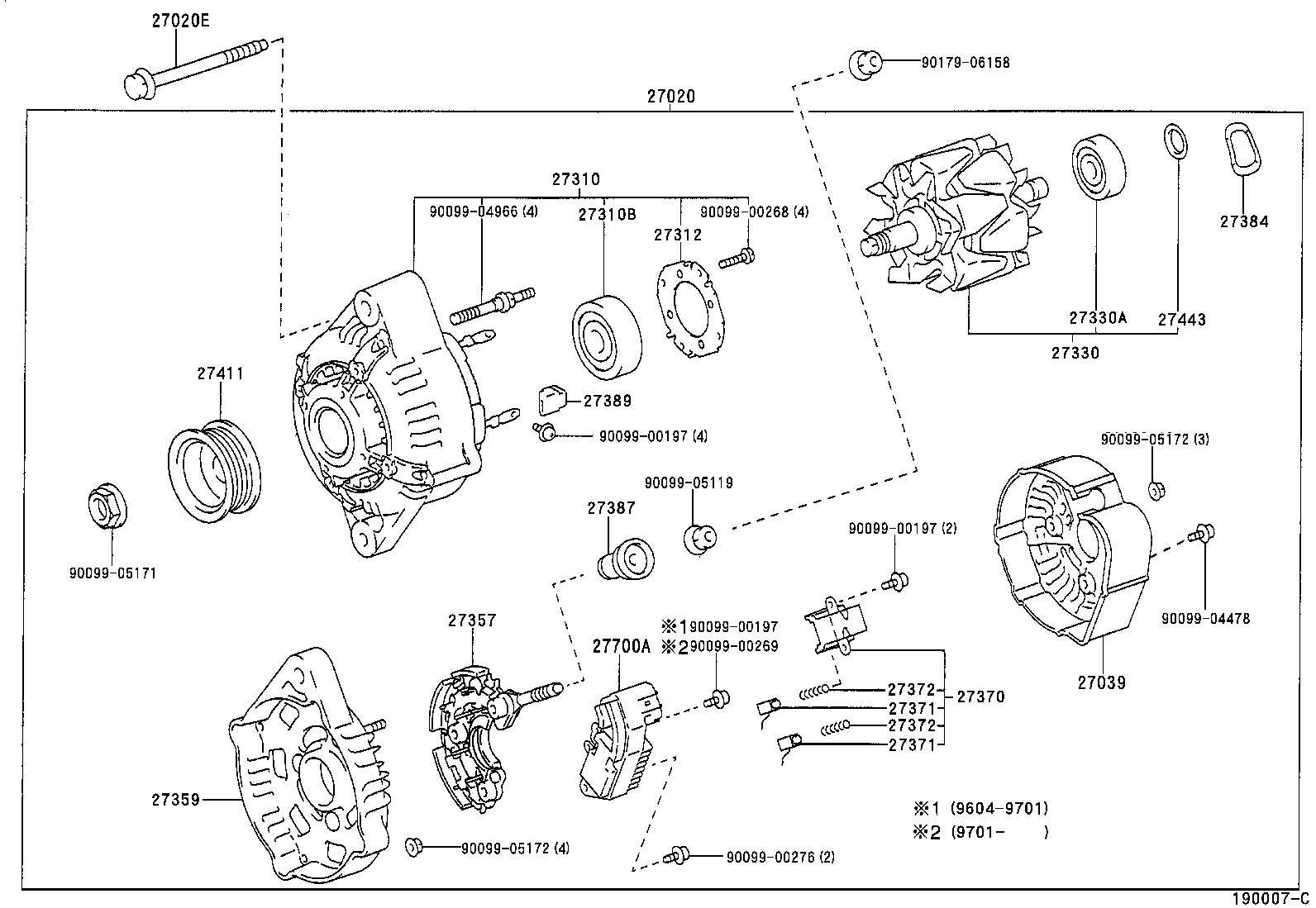  LAND CRUISER PRADO |  ALTERNATOR