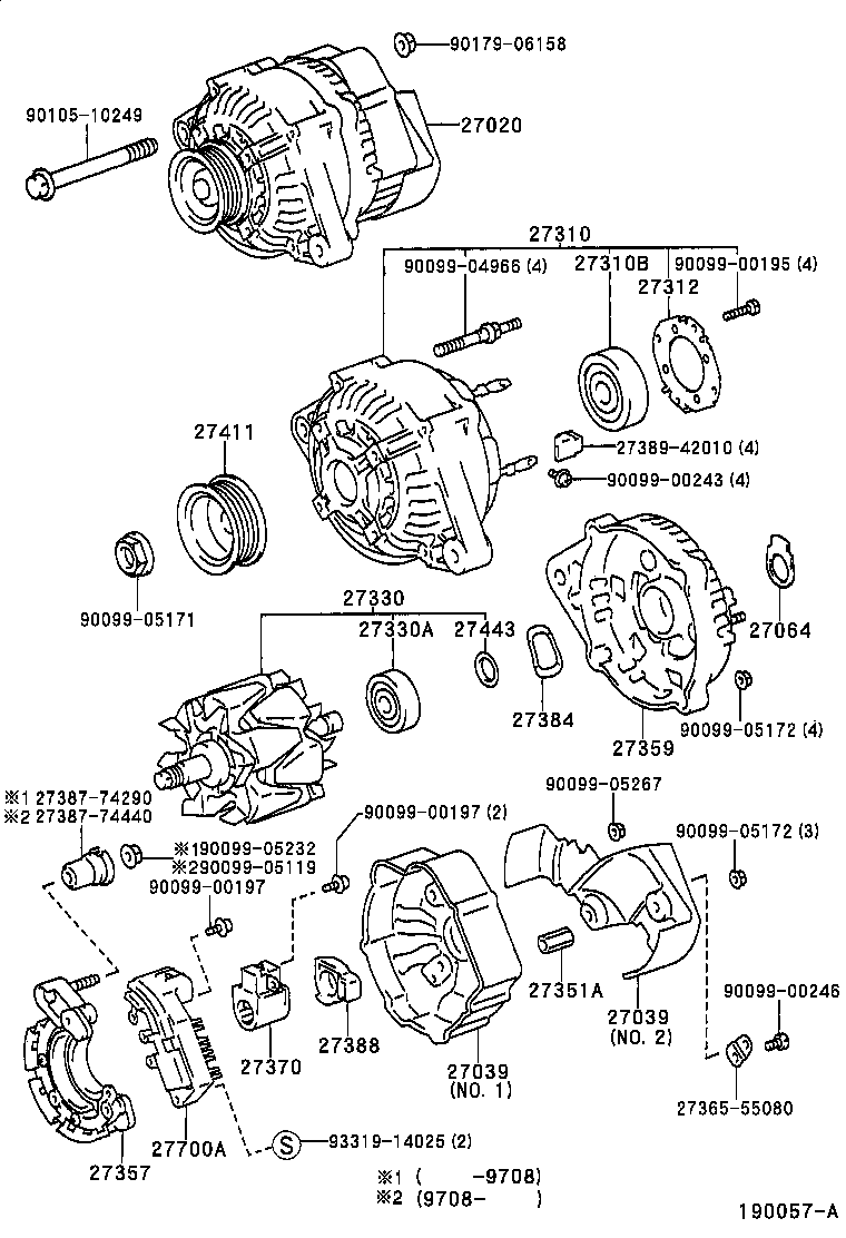  CARINA ED |  ALTERNATOR