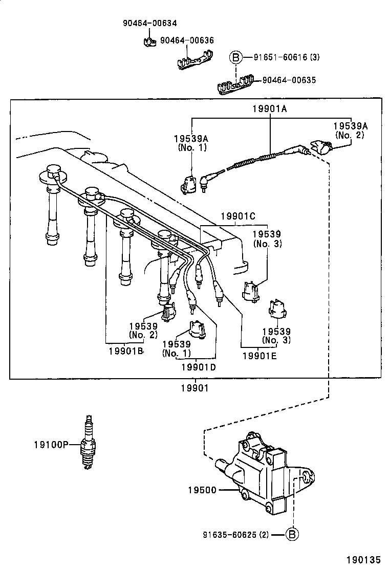  CARINA FF |  IGNITION COIL SPARK PLUG