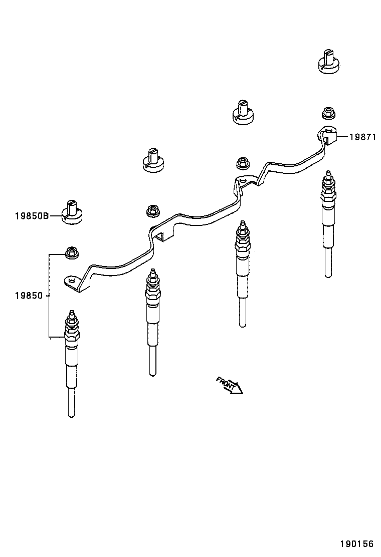  CARINA FF |  IGNITION COIL SPARK PLUG