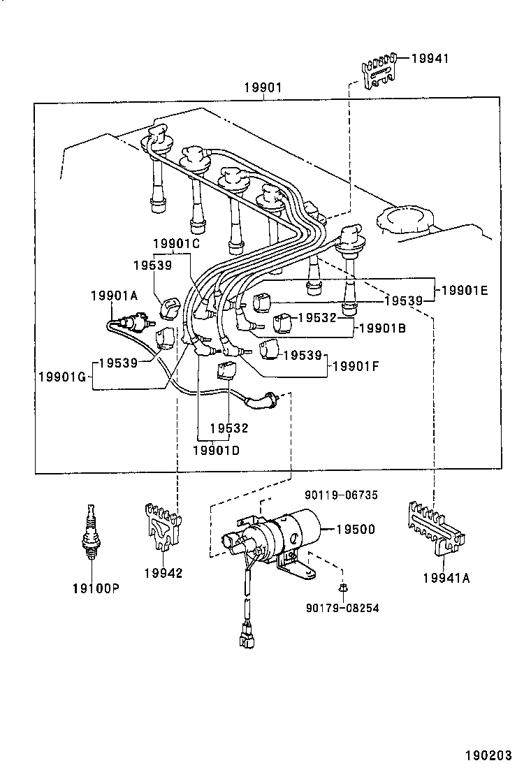  CHASER |  IGNITION COIL SPARK PLUG