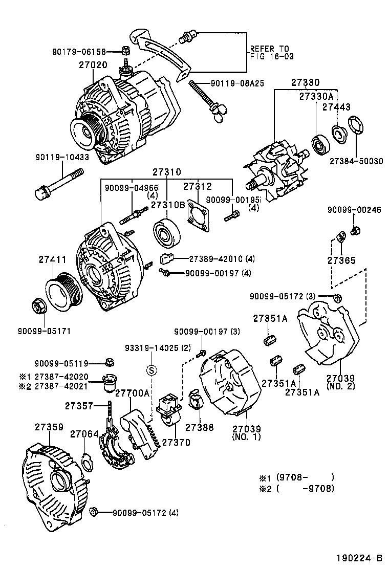 ESTIMA |  ALTERNATOR