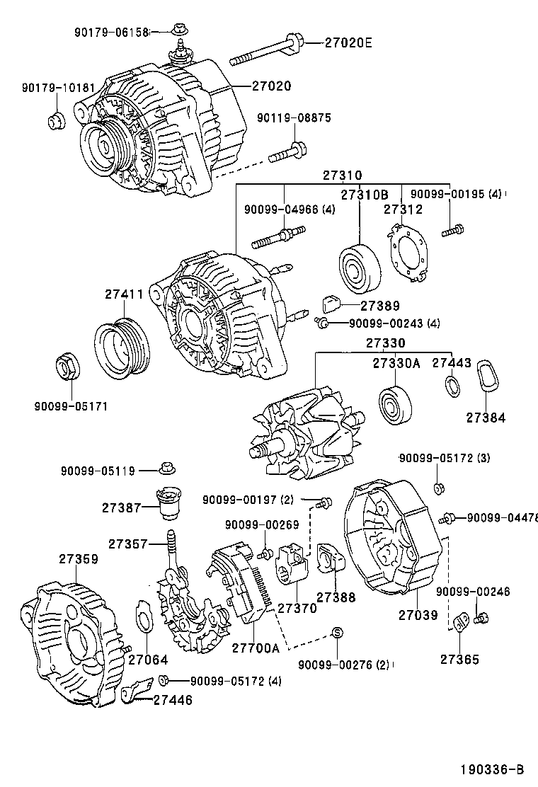  SPRINTER CARIB |  ALTERNATOR