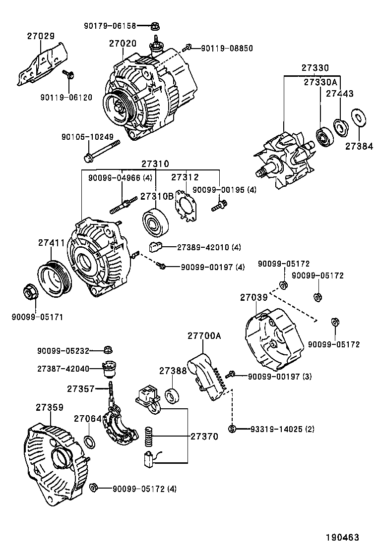  MR2 |  ALTERNATOR