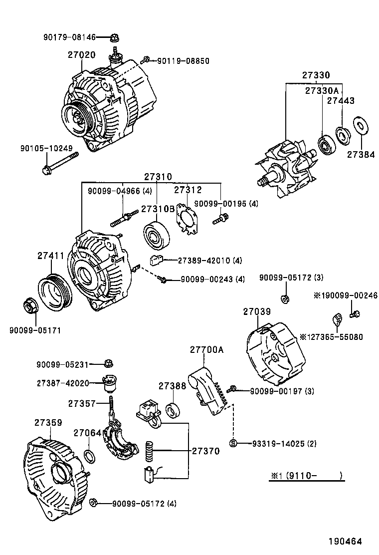  MR2 |  ALTERNATOR