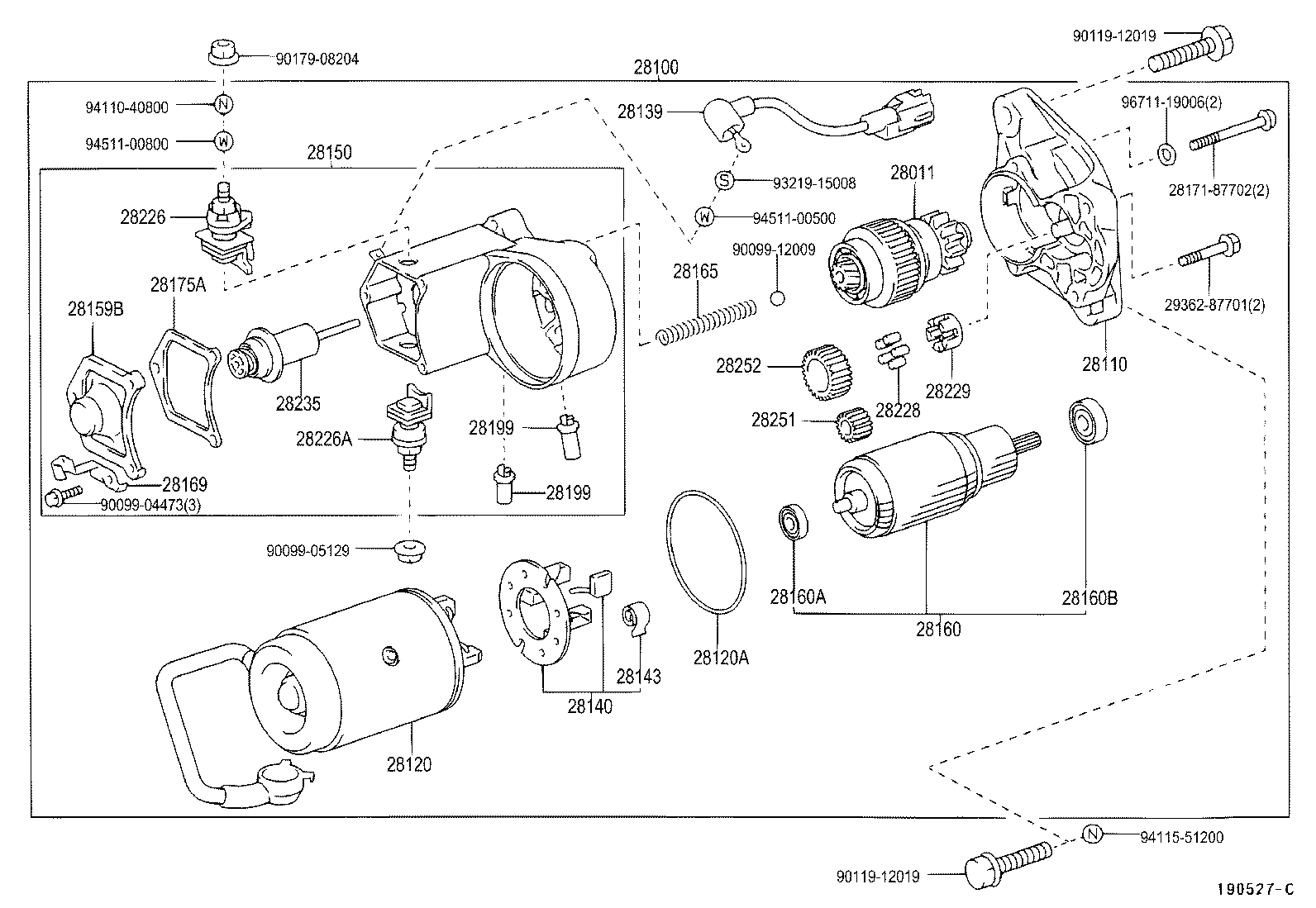  HILUX |  STARTER