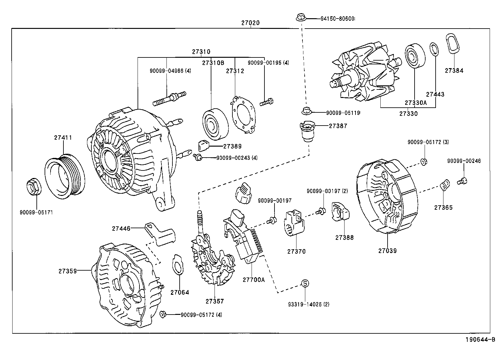  HARRIER |  ALTERNATOR