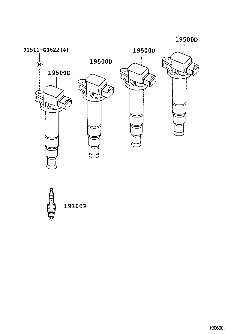  VITZ |  IGNITION COIL SPARK PLUG