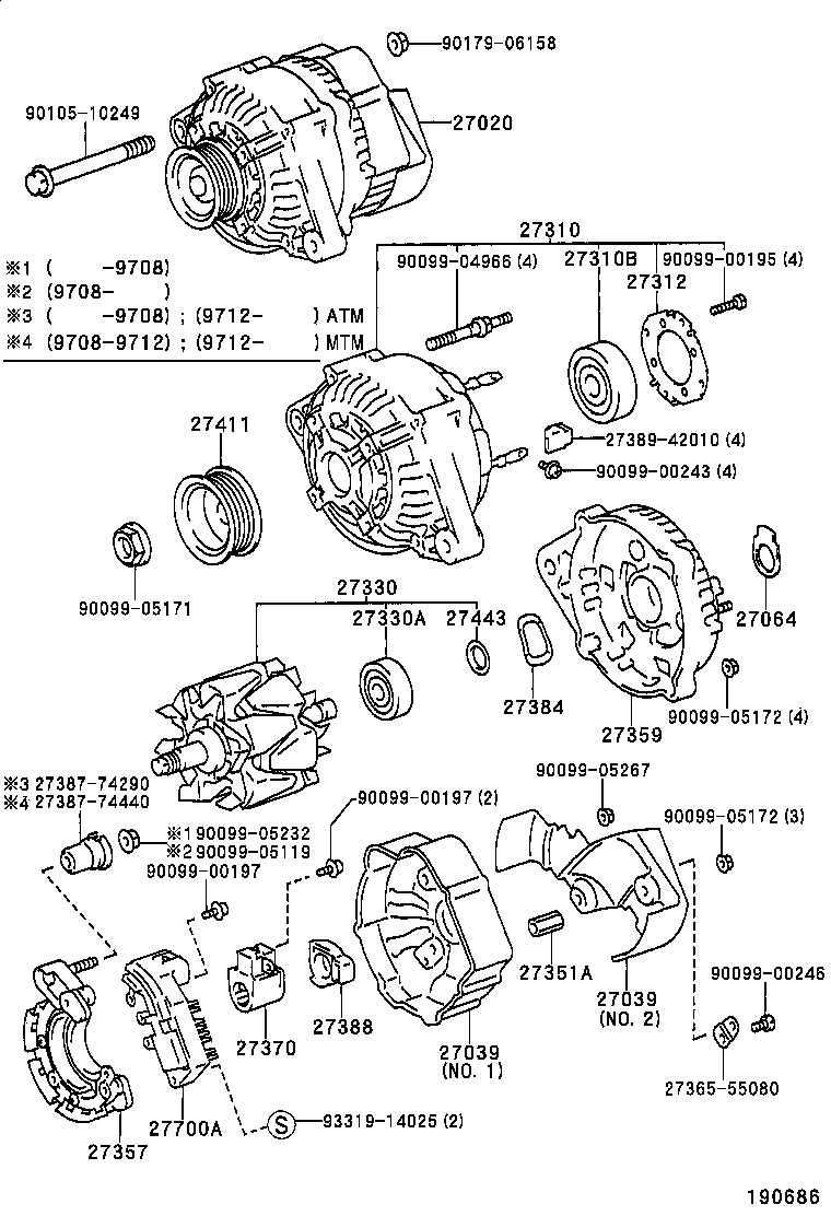  CELICA |  ALTERNATOR