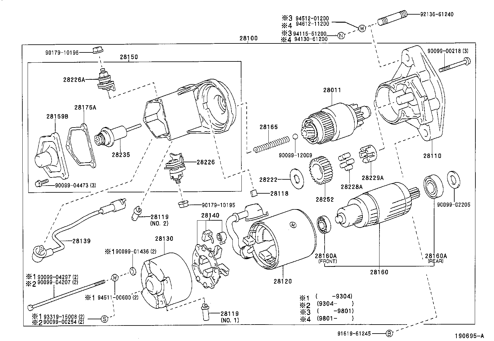  LAND CRUISER S T H T |  STARTER