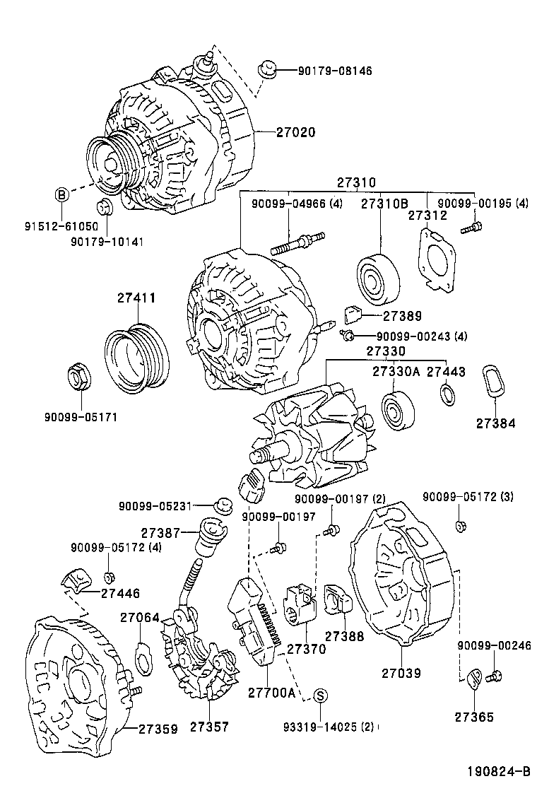  SUPRA |  ALTERNATOR