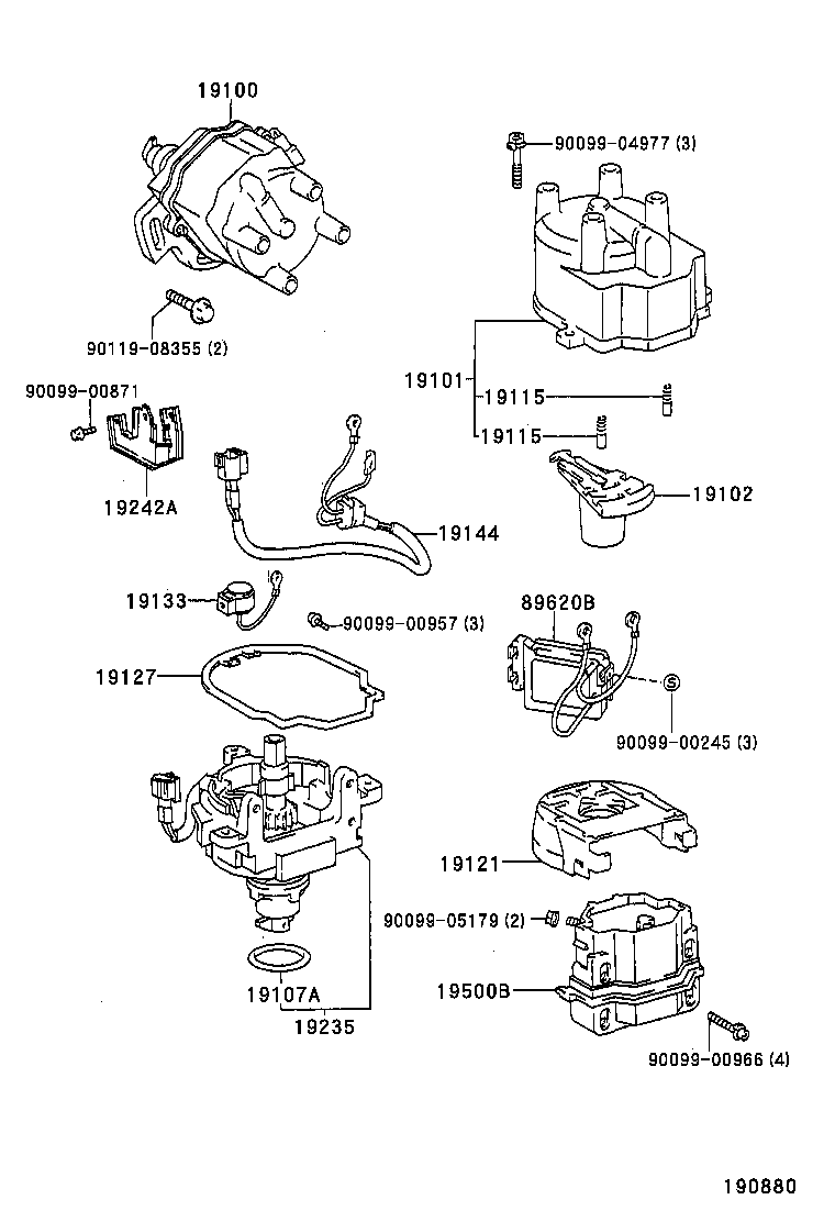  COROLLA |  DISTRIBUTOR