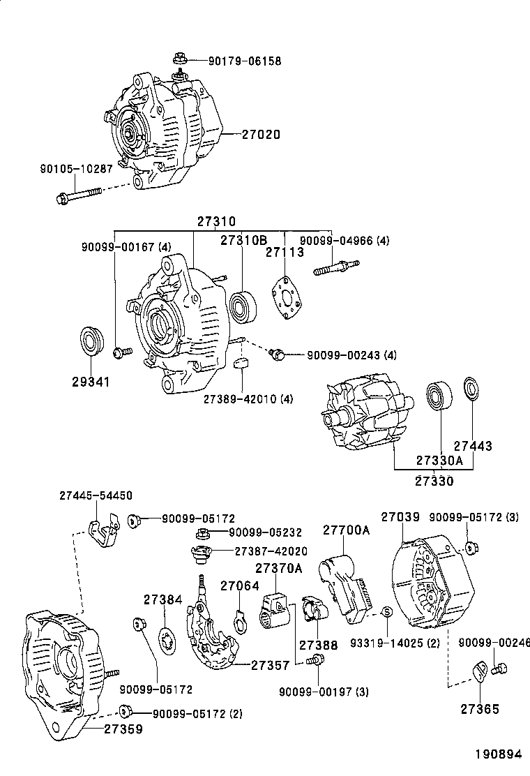  CROWN |  ALTERNATOR