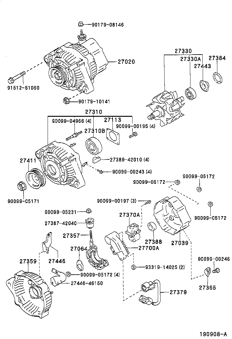  CROWN |  ALTERNATOR