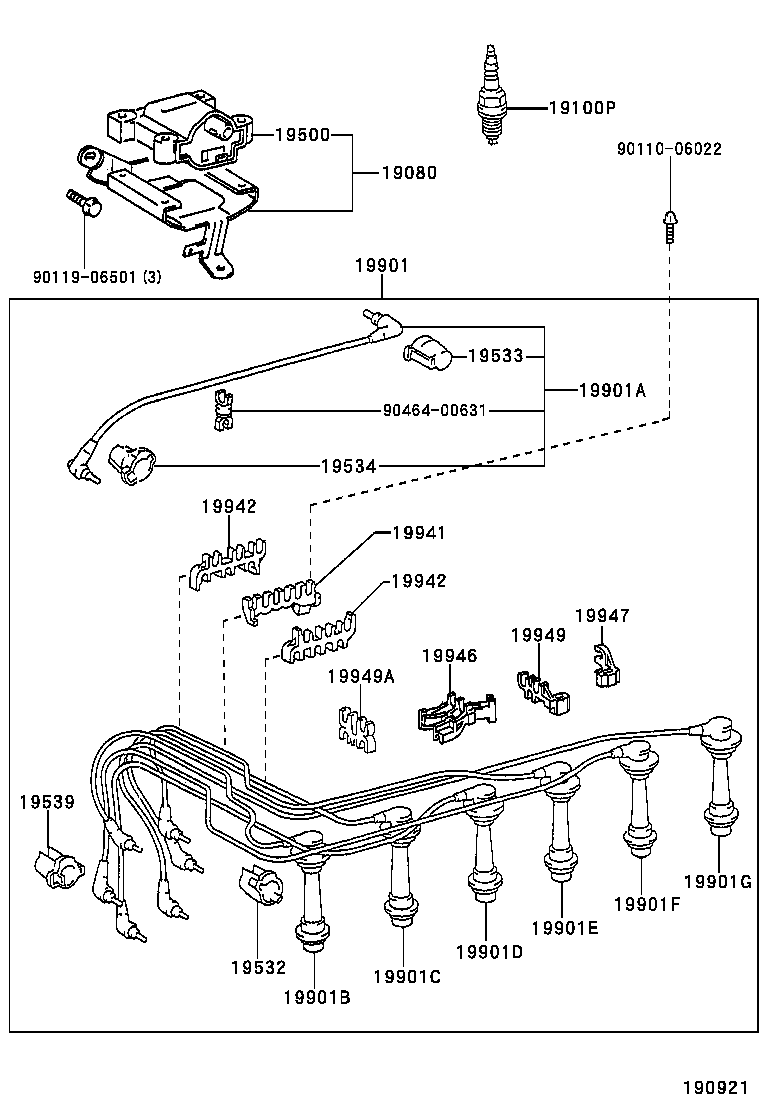  SUPRA |  IGNITION COIL SPARK PLUG