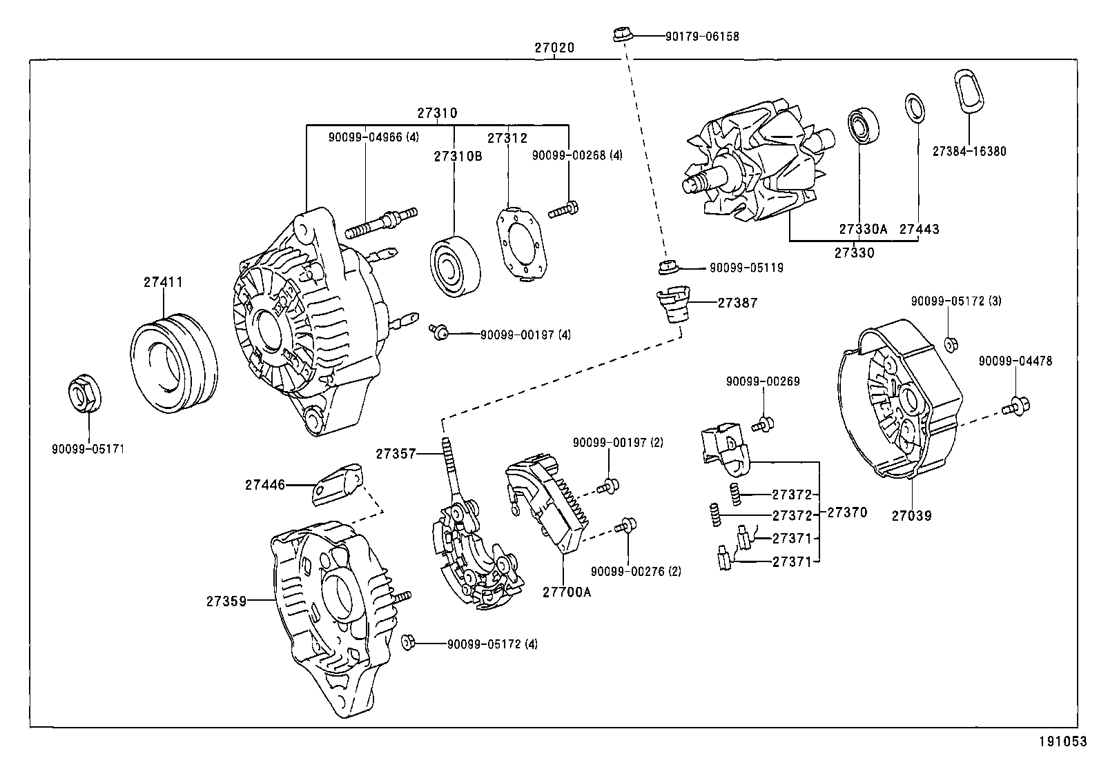  LAND CRUISER S T H T |  ALTERNATOR