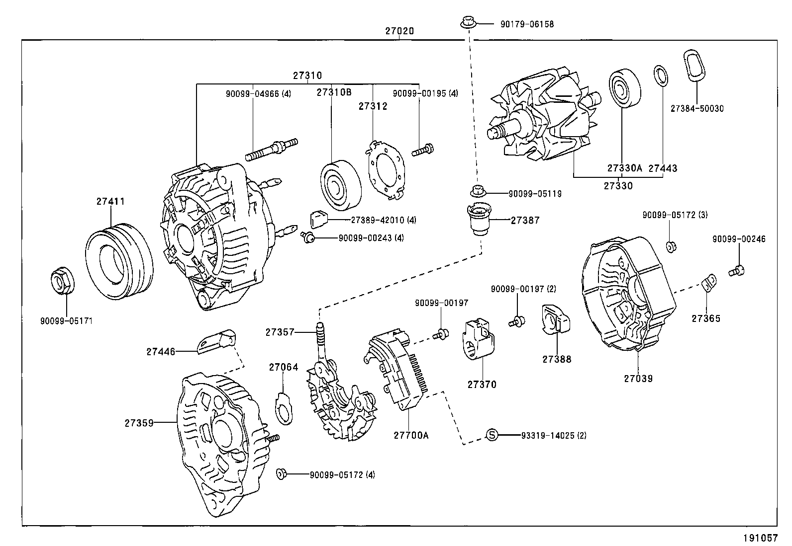  LAND CRUISER S T H T |  ALTERNATOR