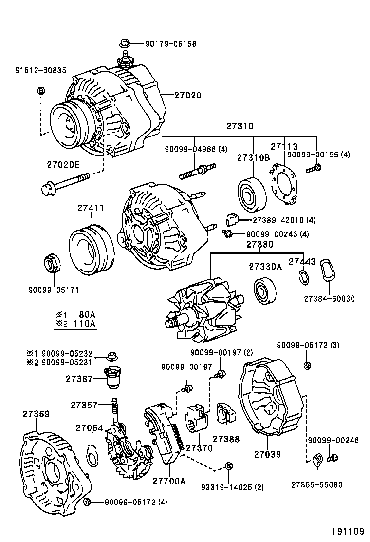  HIACE REGIUSACE |  ALTERNATOR