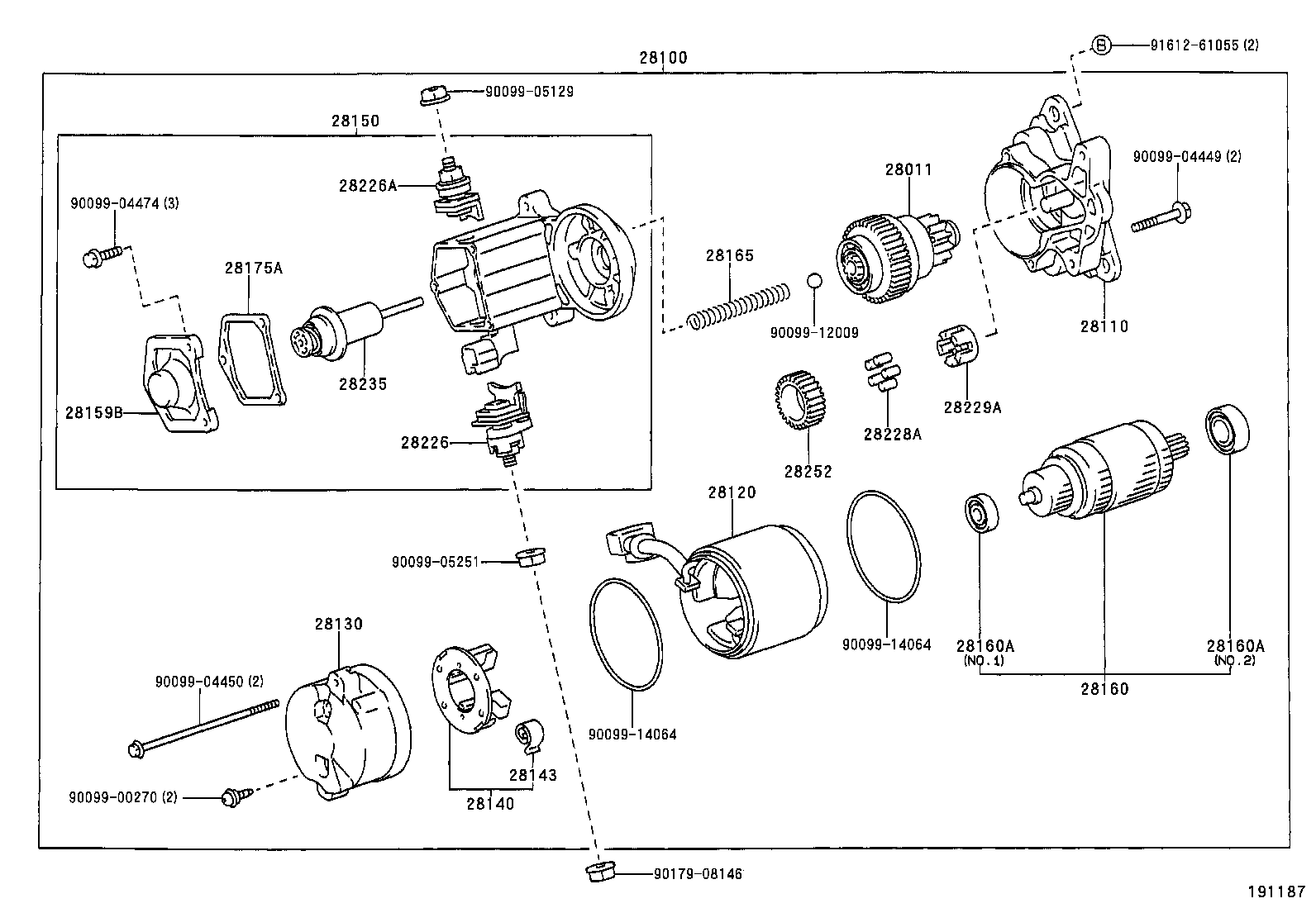  DYNA 200 TOYOACE G25 |  STARTER