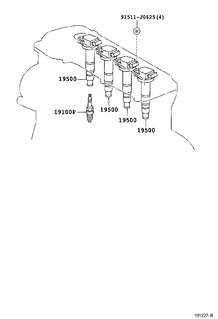  GAIA |  IGNITION COIL SPARK PLUG
