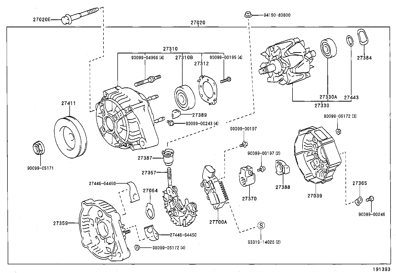  CARINA FF |  ALTERNATOR