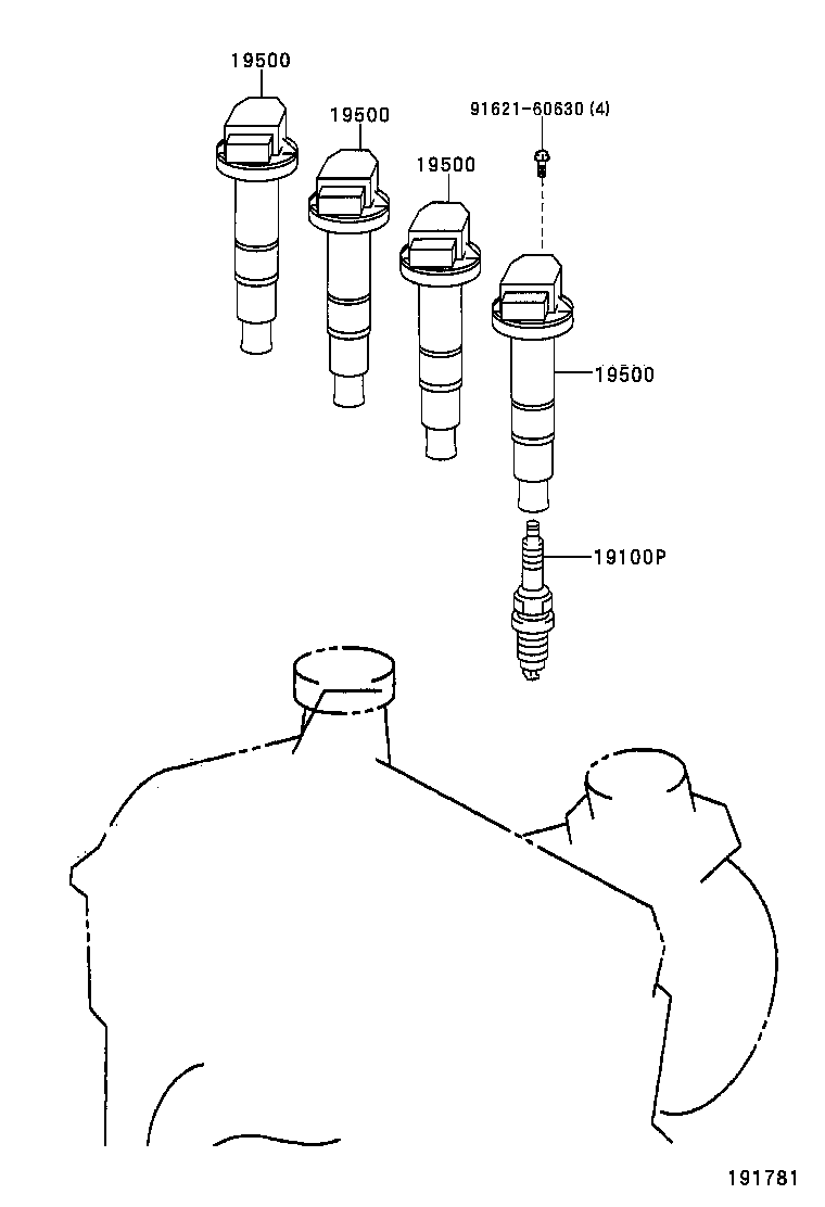  VITZ |  IGNITION COIL SPARK PLUG