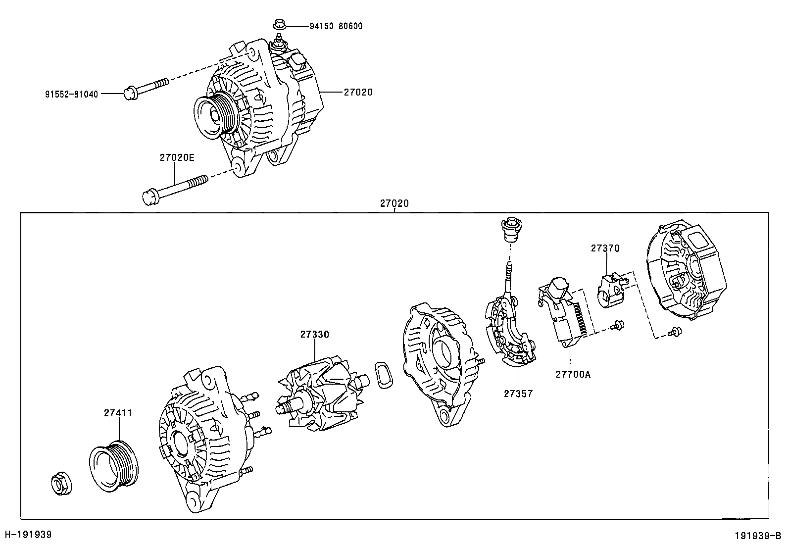  HIACE REGIUSACE |  ALTERNATOR