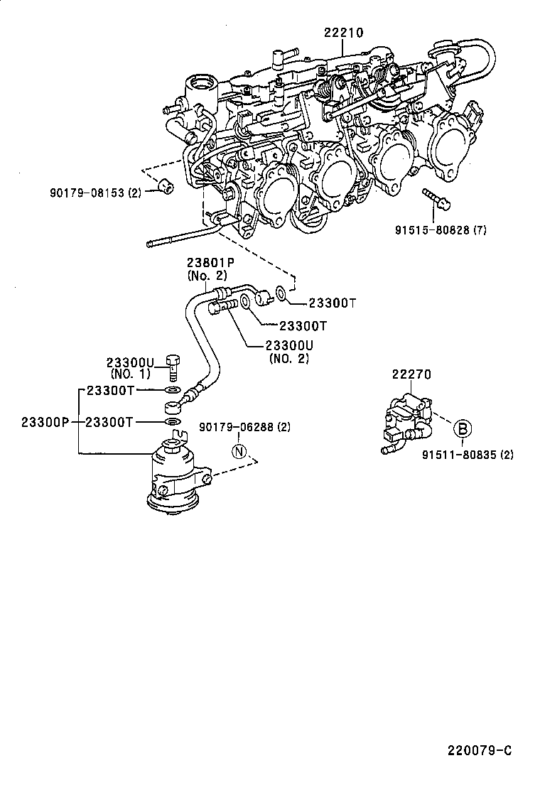  CARINA FF |  FUEL INJECTION SYSTEM