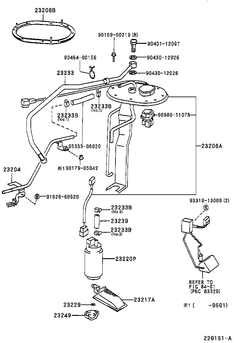  ESTIMA |  FUEL INJECTION SYSTEM