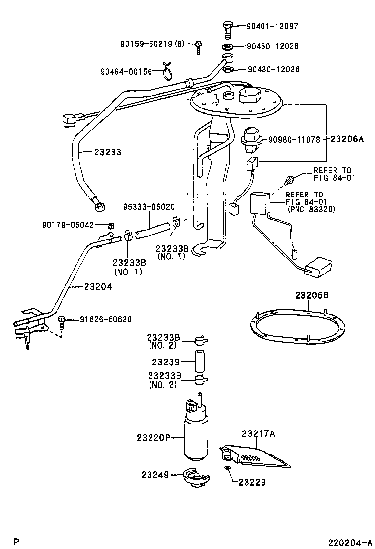  ESTIMA EMINA LUCIDA |  FUEL INJECTION SYSTEM
