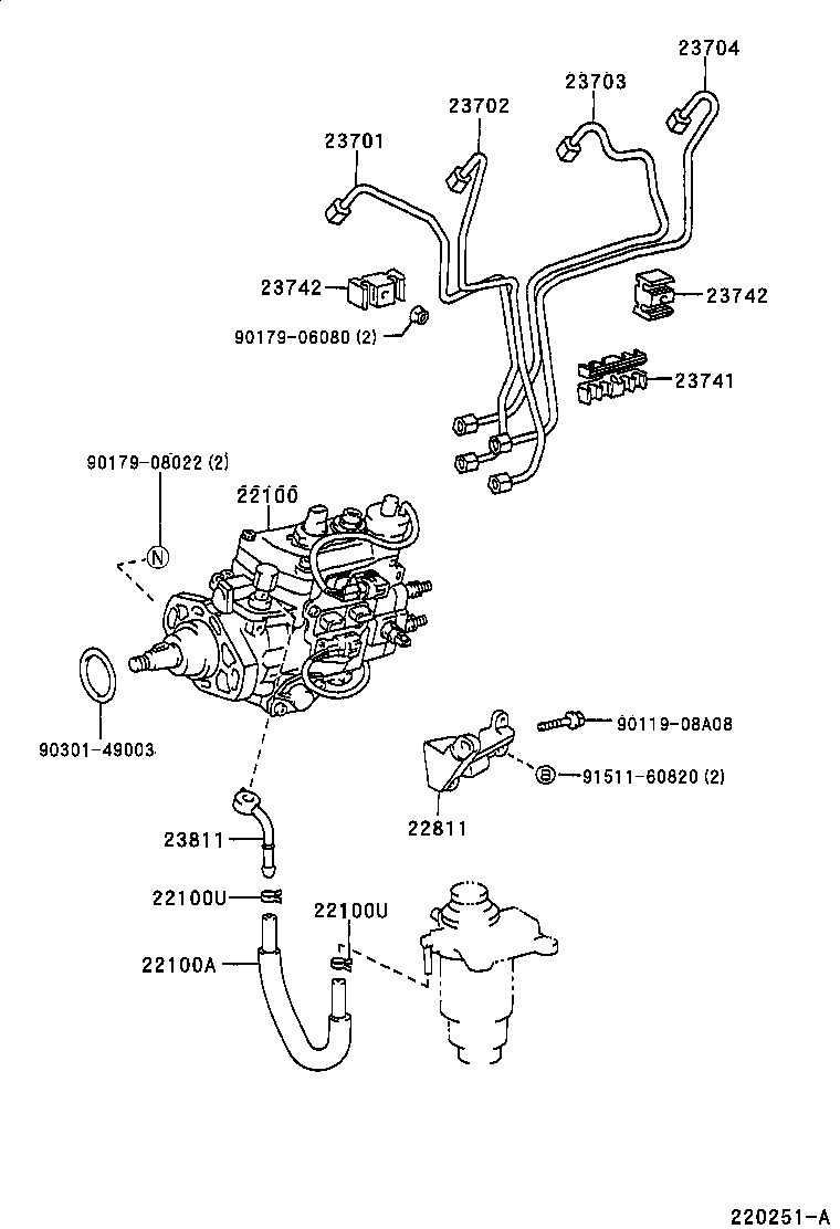  REGIUS TOURING HIACE |  INJECTION PUMP ASSEMBLY