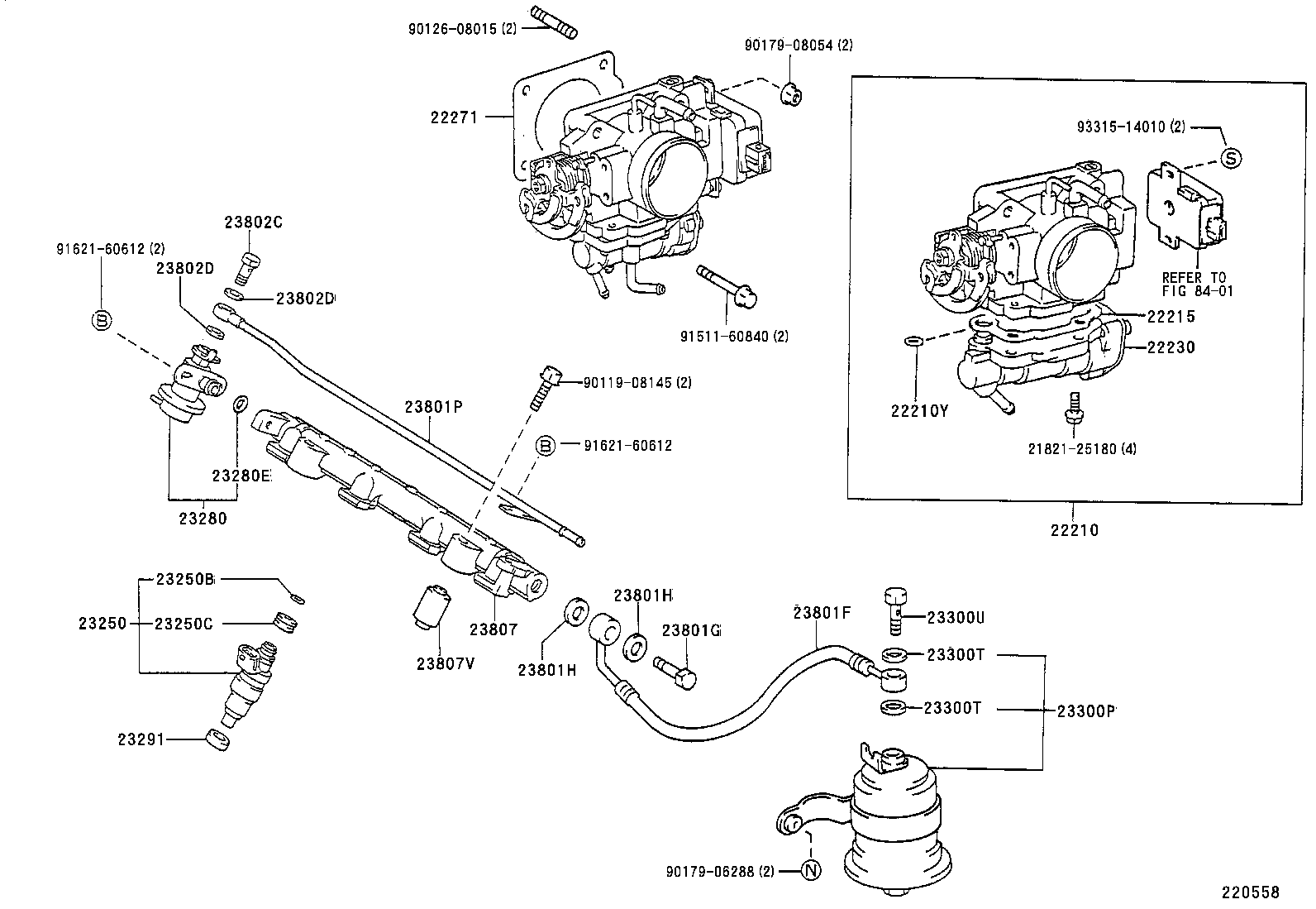  CALDINA |  FUEL INJECTION SYSTEM