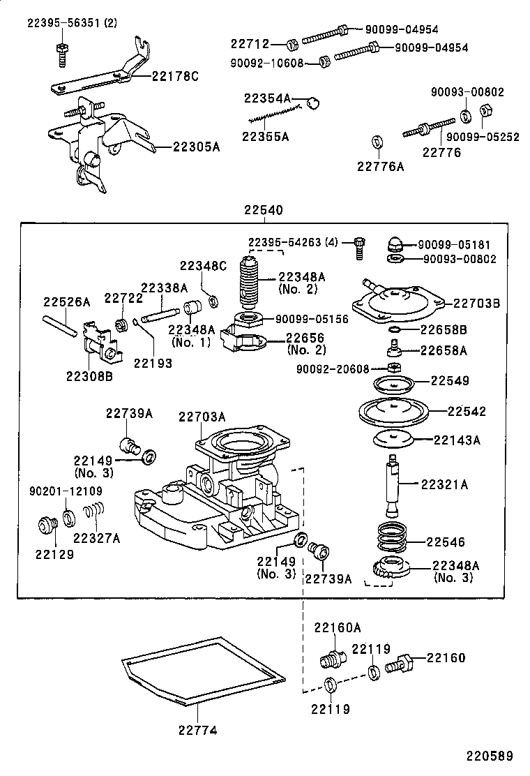  CALDINA |  INJECTION PUMP BODY