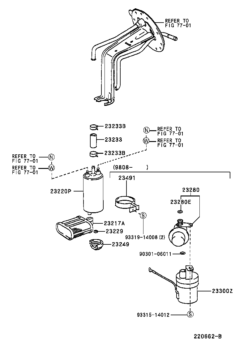  CROWN CROWN MAJESTA |  FUEL INJECTION SYSTEM