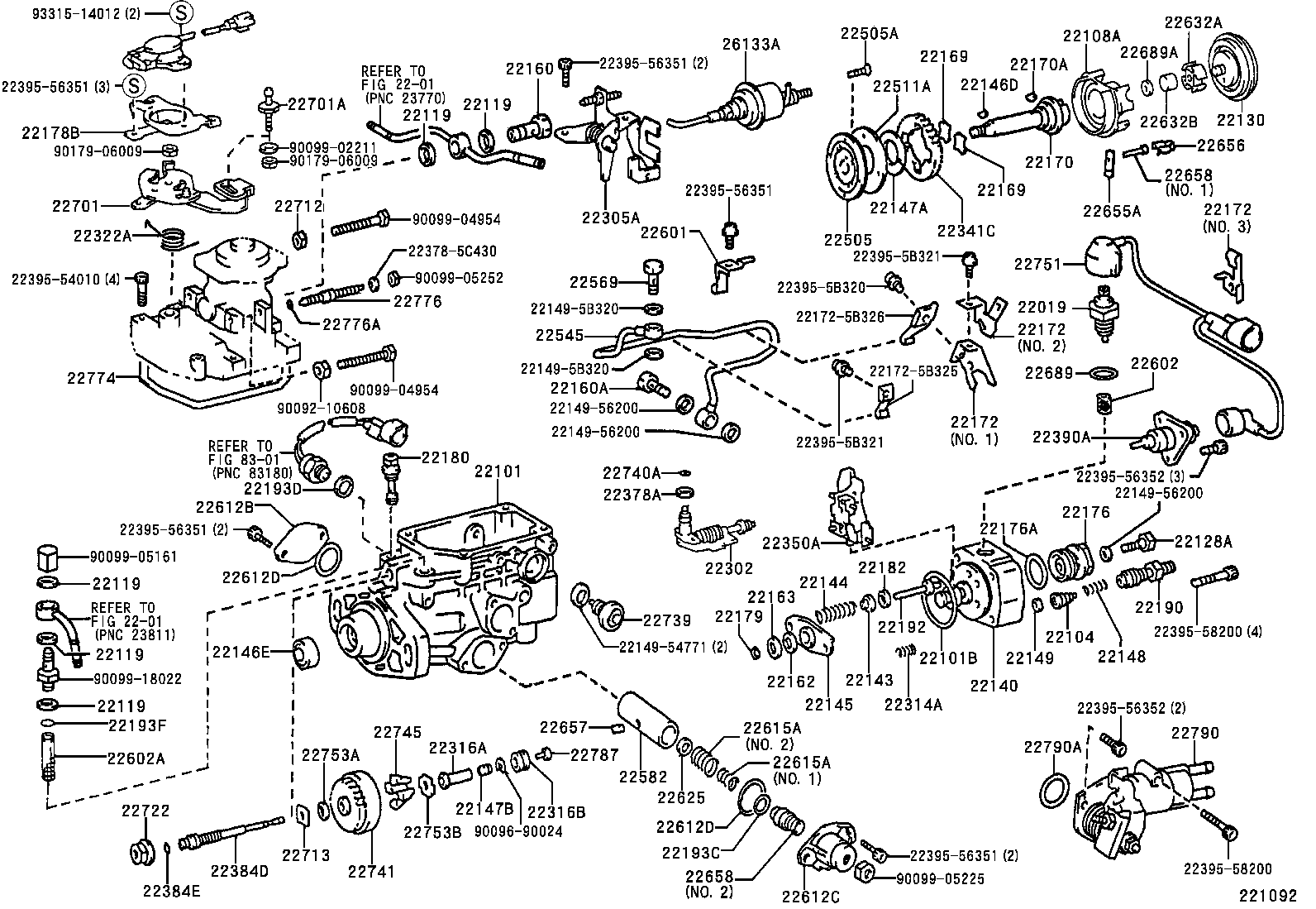  DYNA 150 TOYOACE G15 |  INJECTION PUMP BODY