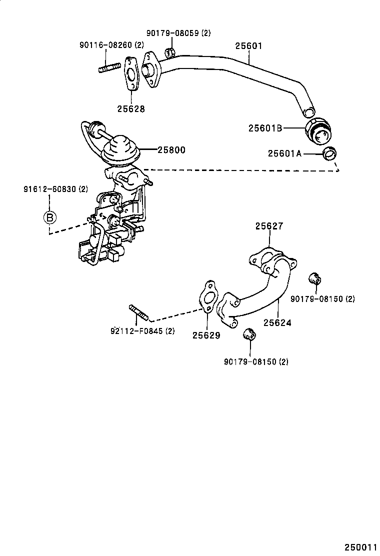  CHASER |  EXHAUST GAS RECIRCULATION SYSTEM