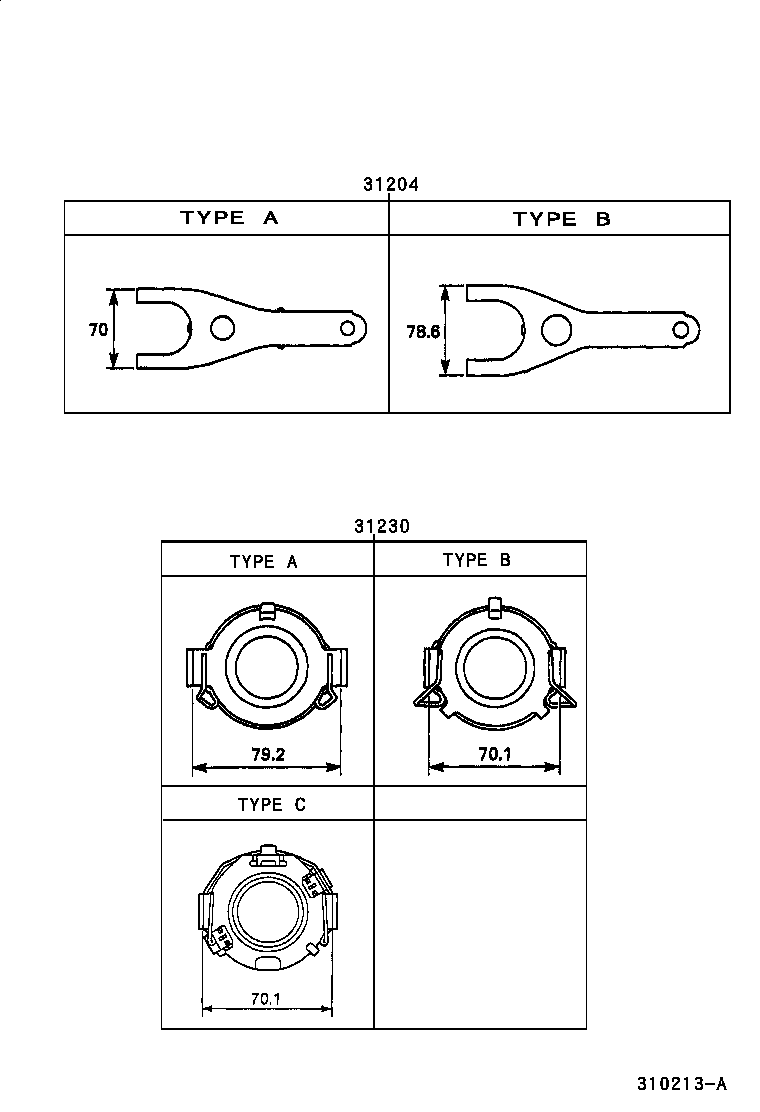  SPRINTER |  CLUTCH RELEASE FORK