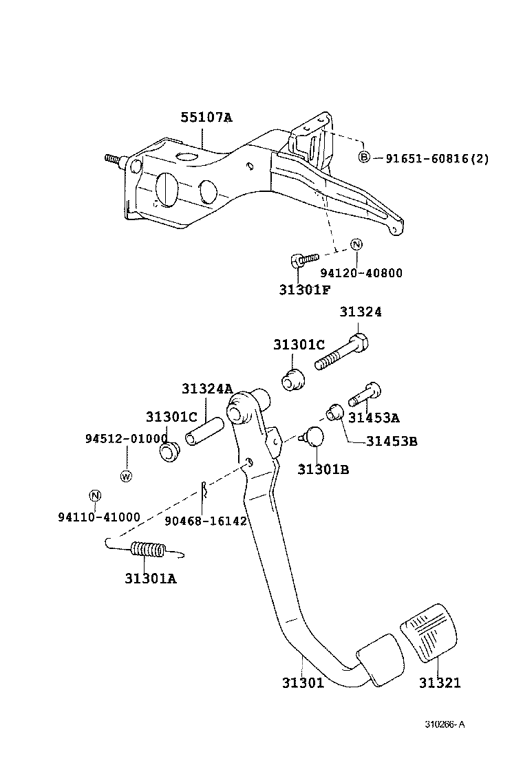 LAND CRUISER S T H T |  CLUTCH PEDAL FLEXIBLE HOSE