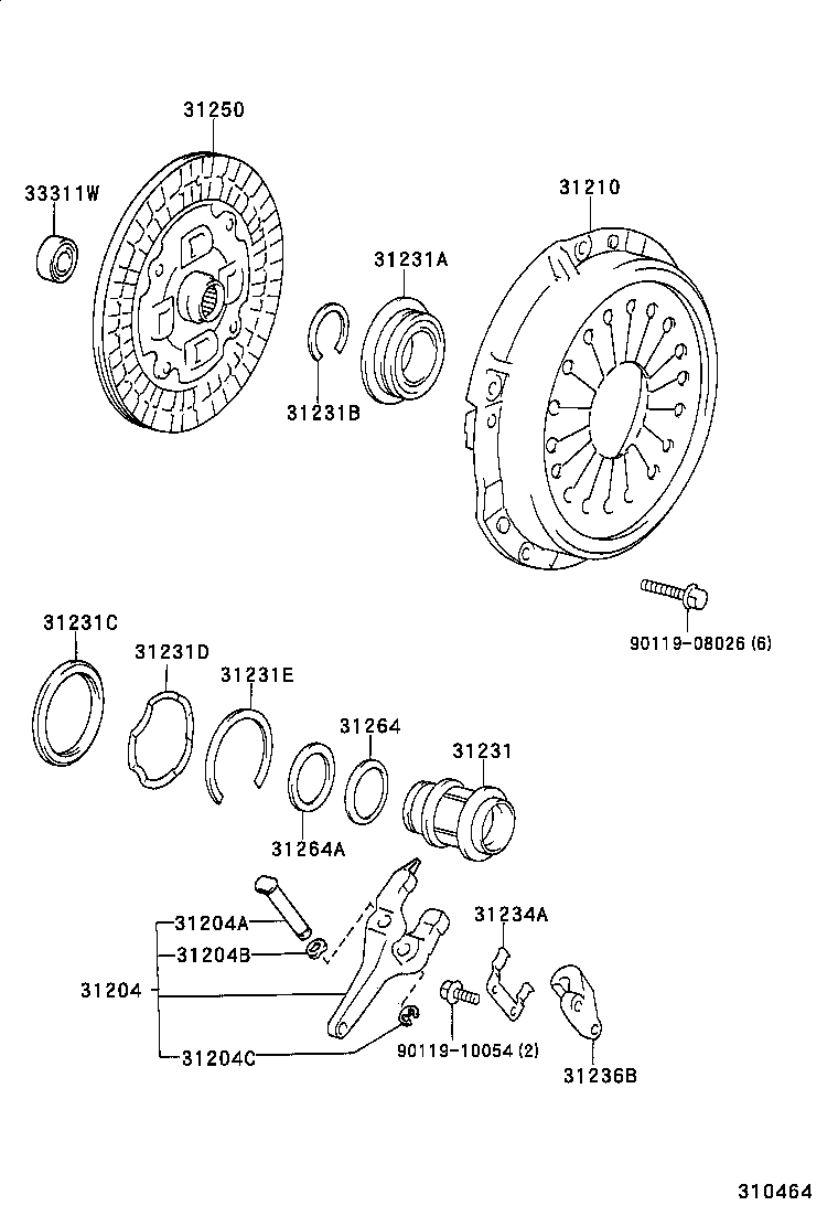  SUPRA |  CLUTCH RELEASE FORK