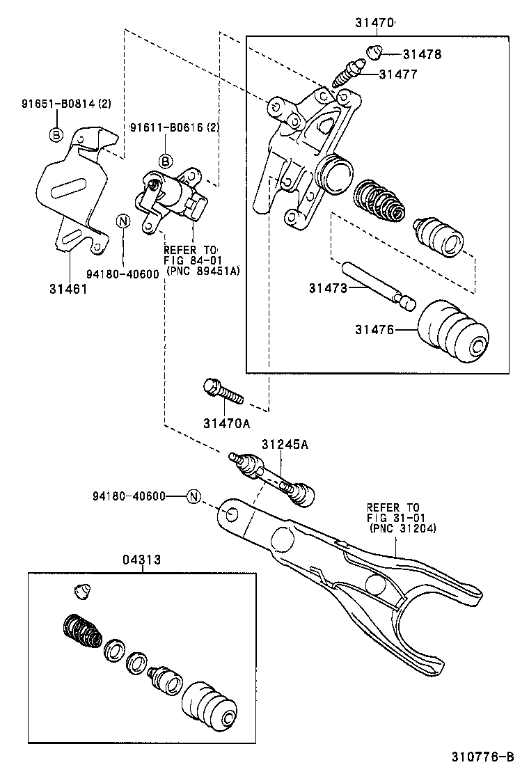 VITZ |  CLUTCH RELEASE CYLINDER