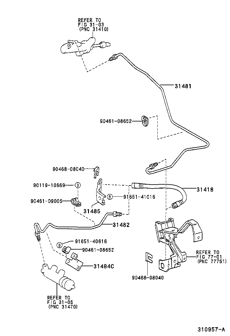  WILL VS |  CLUTCH PEDAL FLEXIBLE HOSE