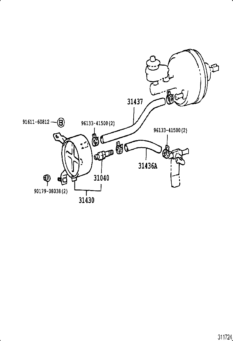  LAND CRUISER S T H T |  CLUTCH BOOSTER