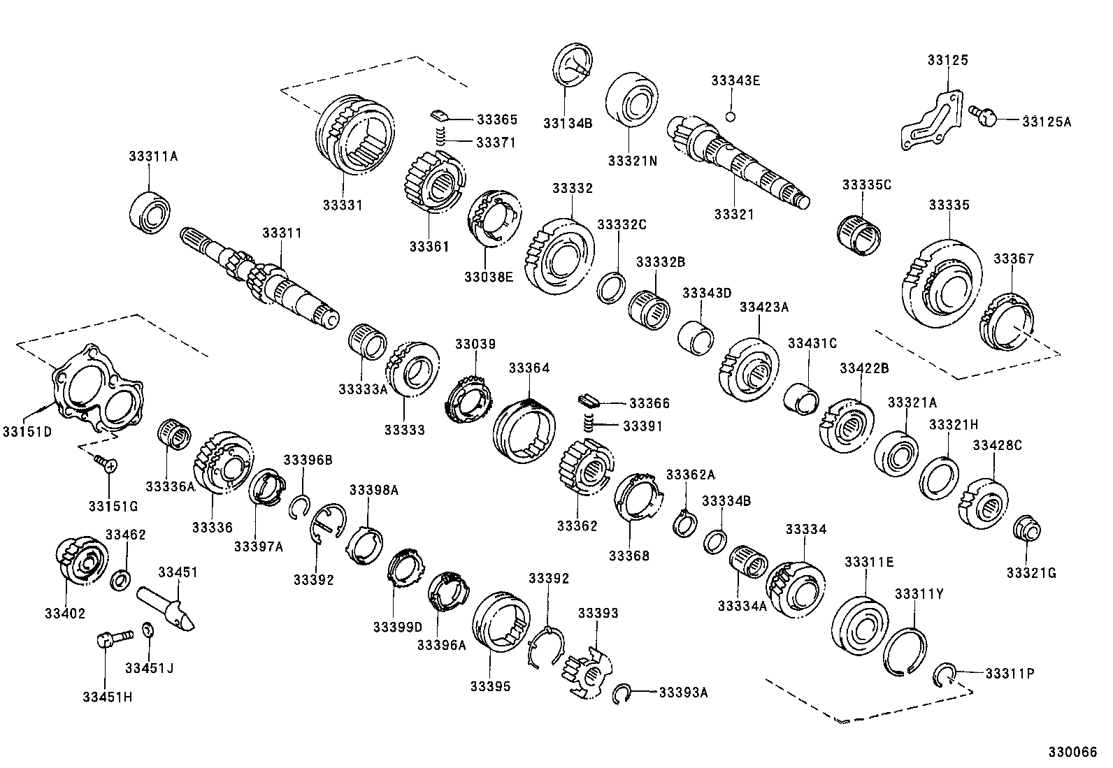  CARINA FF |  TRANSMISSION GEAR MTM