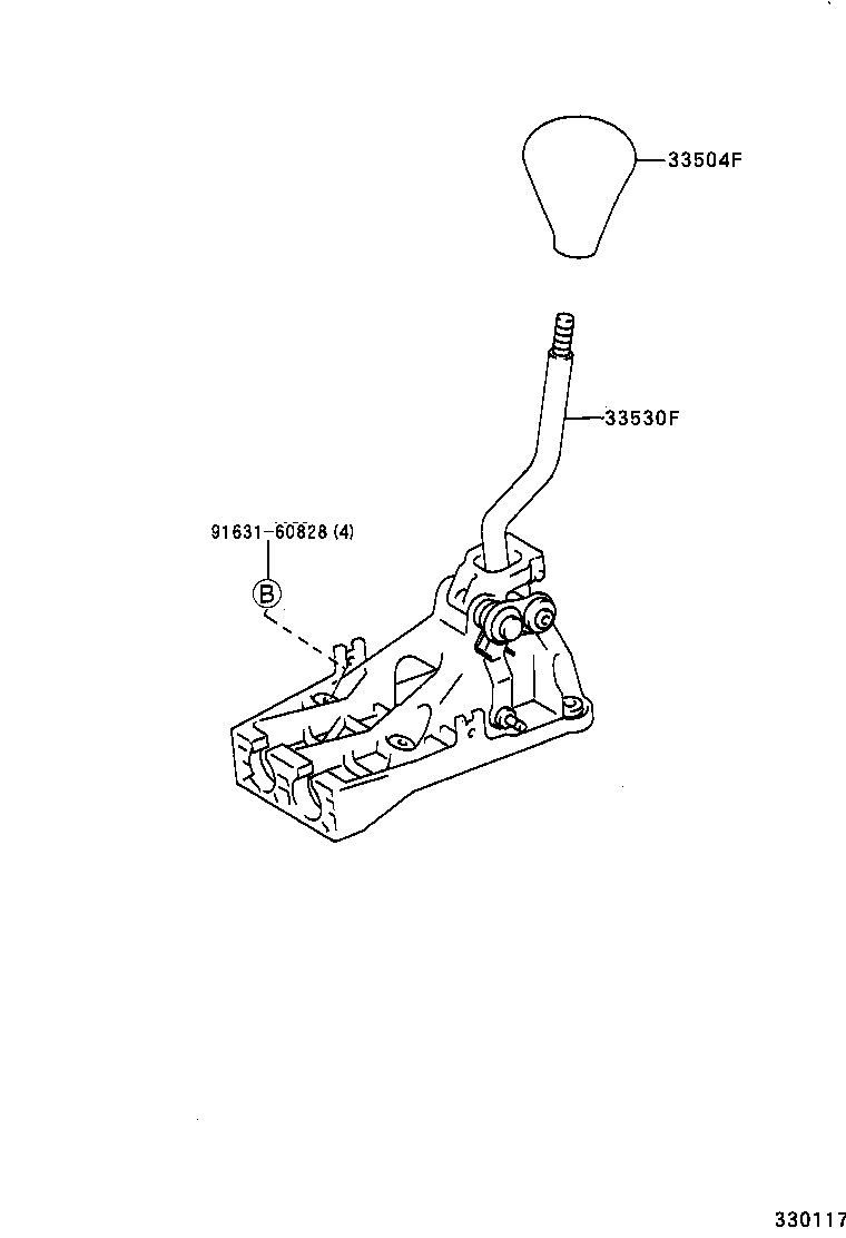  COROLLA 2 |  SHIFT LEVER RETAINER