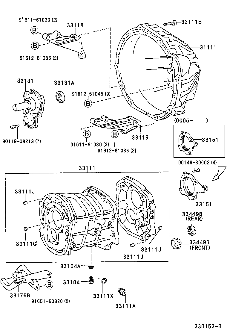  MARK 2 |  CLUTCH HOUSING TRANSMISSION CASE MTM