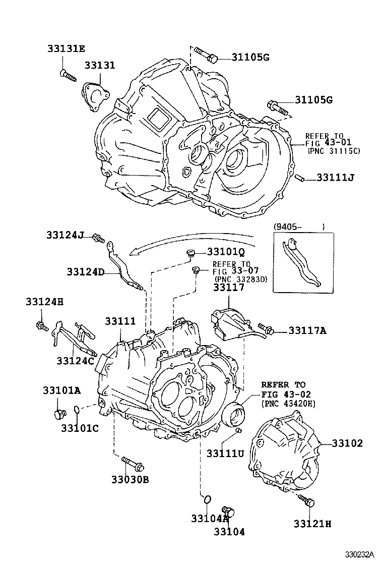 SPRINTER | CLUTCH HOUSING TRANSMISSION CASE MTM