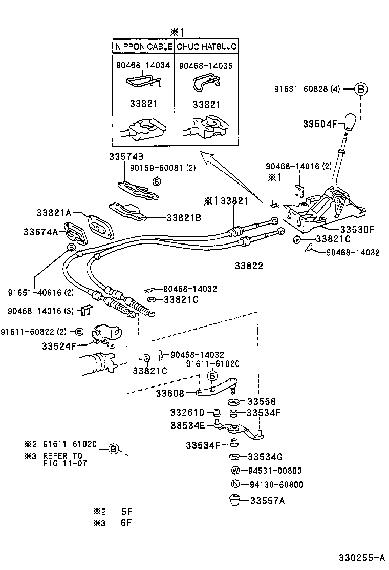  LVN CRE TRN MRN |  SHIFT LEVER RETAINER